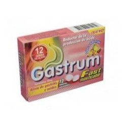 Gastrum 10 mg Masticables (FARMATOLIMA) Sabor a Tutti Frutti Caja*12 tabletas