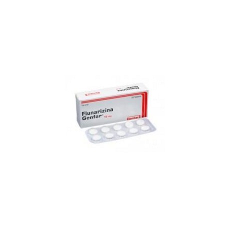 Flunarizina 10mg (FARMATOLIMA) Caja*30 Tabletas_Genfar