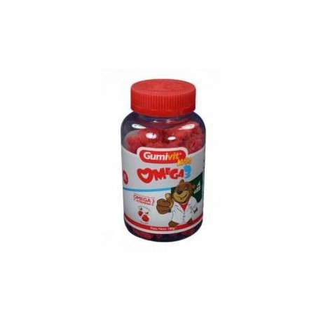 Gumivit Kids Omega 3 (FARMATOLIMA) Gomas De Gelatina Sabor A Frambuesa fco*60 