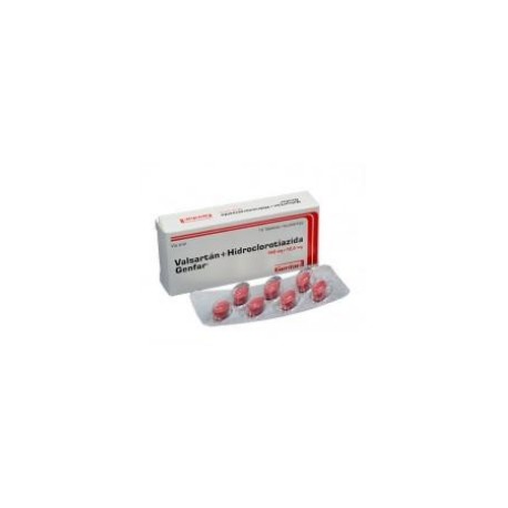 Valsartán+Hidroclorotiazida (FARMATOLIMA) Caja*14 Tabletas Recubiertas_Genfar