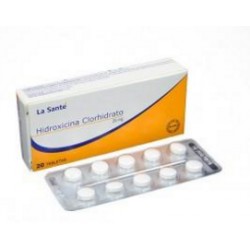 Hidroxicina Clorhidrato 25mg (FARMATOLIMA) Caja*20 Tabletas_La Santé