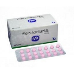 Hidroclorotiazida 25mg (FARMATOLIMA) Caja* 252 Tabletas_Tecnoquímicas