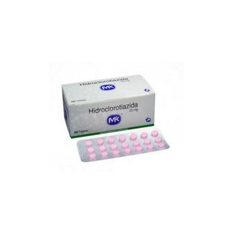 Hidroclorotiazida 25mg (FARMATOLIMA) Caja* 252 Tabletas_Tecnoquímicas