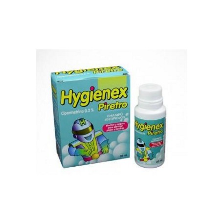 Higienex Piretro 0.2% (FARMATOLIMA) Champú Antipiojos Frasco*60 mL_Antipiojos