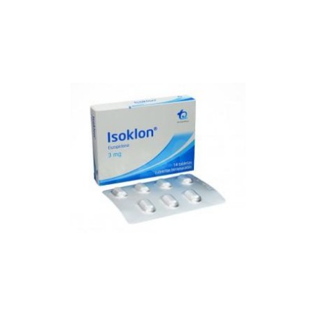 Isoklon 3mg Caja*14 Tabletas (FARMATOLIMA) Cubiertas Birranuradas_Tecnoquímicas