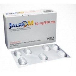 Jalra M 50 mg /850 mg (FARMATOLIMA) Caja*28 Comprimidos Recubiertos_Merck