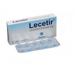 Lecetir 5mg (FARMATOLIMA) Caja*20 Tabletas_Pharmaderm