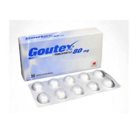 Goutex 80mg (FARMATOLIMA) Caja*30 Cápsulas Blandas_Procaps