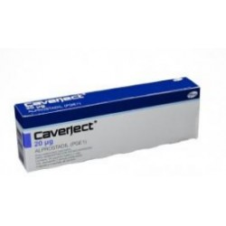 Caverject 20 ug (ENVIOS REGIONALES Y NACIONAL)Caja x 1 Jeringa Prellenada 2 Agujas - Pfizer