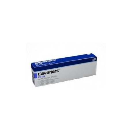 Caverject 20 ug (ENVIOS REGIONALES Y NACIONAL)Caja x 1 Jeringa Prellenada 2 Agujas - Pfizer