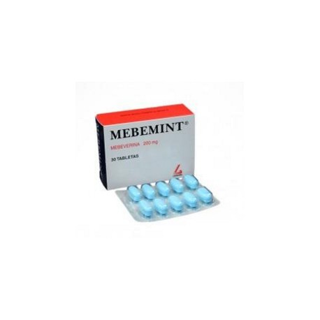 Mebemint 200 mg (ENVIOS REGIONALERS NY NACIONAL) Caja x 30 Tabletas – Trastornos Intestinales