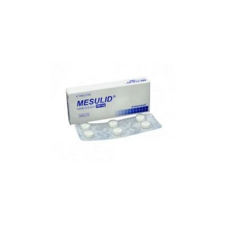 Mesulid 100 mg (ENVIOS REGIONALES Y NACIONAL) Caja*6 Tabletas - Antiinflamatorio