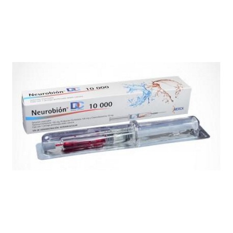 Neurobión 10000 (ENVIOS REGIONALES Y NACIONAL) Caja*1 Jeringa Prellenada Solución Inyectable - Merck