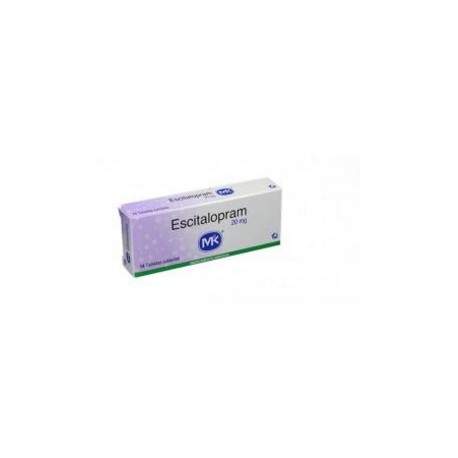 Escitalopram 20 mg (ENVIOS REGIONALES Y NACIONAL) Caja*14 Tabletas Cubiertas - Tecnoquímicas
