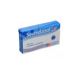 Secnidazol 500 mg (ENVIOS REGIONALES Y NACIONAL) Caja*4 Tabletas Recubiertas - American Generics