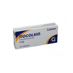 Tiocolsid 4 mg (ENVIOS REGIONALES Y NACIONAL) Caja*20 Tabletas - Galeno