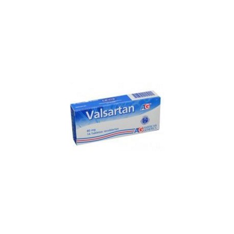 Valsartan 80 mg (ENVIOS REGIONALES Y NACIONAL) Caja*14 Tabletas Recubiertas - American Generics