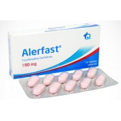 Alerfast 180 mg Tabletas Cubiertas Tecnoquímicas (Envíos Regionales y Nacionales) caja*10 tabletas