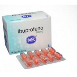 Ibuprofeno 800 mg (ENVIOS REGIONALES Y NACIONAL) Caja*50 Cápsulas Blanda - Tecnoquímicas