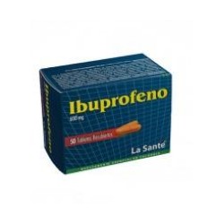 Ibuprofeno 600 mg (ENVIOS REGIONALES Y NACIONAL) Caja*50 Tabletas Recubiertas - La Santé