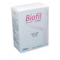 Biofil 7 Aplicaciones Gel Vaginal Biopas (Envíos Regionales y Nacionales) caja* 7 aplicadores