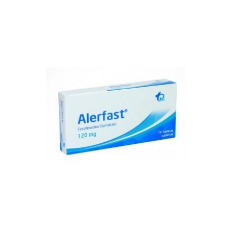 Alerfast 120 mg Tabletas Cubiertas Tecnoquímicas (Envíos Regionales y Nacionales) caja*10 unidades