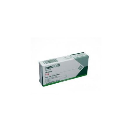 Imodium 2 mg (ENVIOS REGIONALES Y NACIONAL) Caja*6 Cápsulas - Janssen Cilag