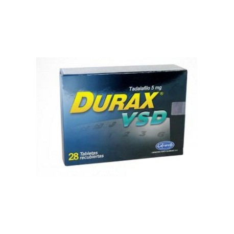 Durax Vsd 5 mg Tabletas Recubiertas Lafrancol (Envíos Regionales y Nacionales) caja*28 unidades