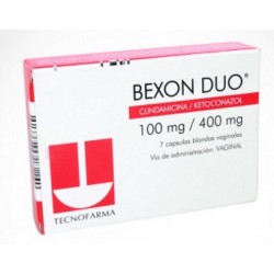 Bexon Duo 100 / 400 mg Cápsulas Tecnofarma (Envíos Regionales y Nacionales) caja*7 unidades