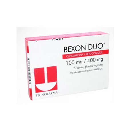 Bexon Duo 100 / 400 mg Cápsulas Tecnofarma (Envíos Regionales y Nacionales) caja*7 unidades