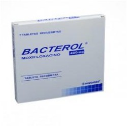 Bacterol 400 mg (ENVIOS REGIONALES Y NACIONAL) Caja*7 Tabletas Recubiertas - Novamed