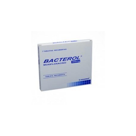 Bacterol 400 mg (ENVIOS REGIONALES Y NACIONAL) Caja*7 Tabletas Recubiertas - Novamed