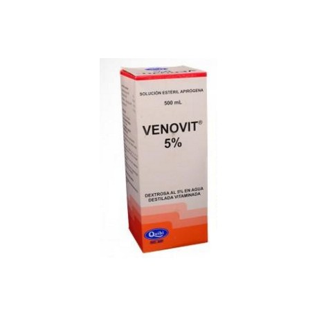 Venovit 5% Solución Estéril Apirógena Quibi (Envíos Regionales y Nacionales) fco*500ml