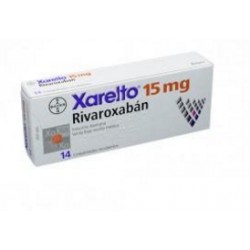 Xarelto 15 mg (ENVIOS REGIONALES Y NACIONAL) Caja*14 Comprimidos Recubiertos – Bayer