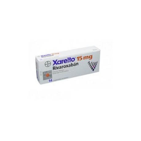 Xarelto 15 mg (ENVIOS REGIONALES Y NACIONAL) Caja*14 Comprimidos Recubiertos – Bayer