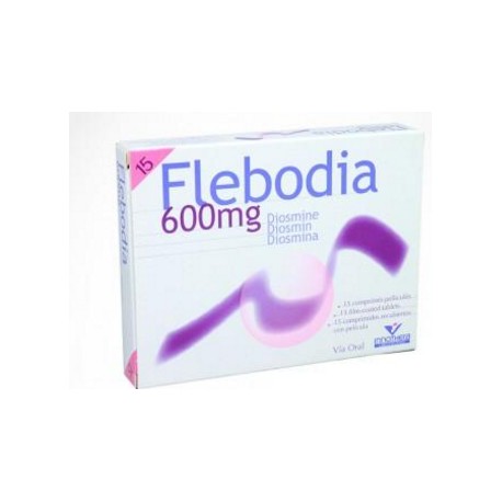 Flebodia 600 mg Comprimidos Laboratoires Innothera (Envíos Regionales y Nacionales) caja*15 unidades