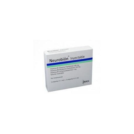 Neurobión Ampollas Solución Inyectable Merck (Envíos Regionales y Nacionales) caja*3 unidades