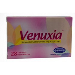 Venuxia Tabletas Recubiertas LaFrancol (Envíos Regionales y Nacionales) caja*28 unidades