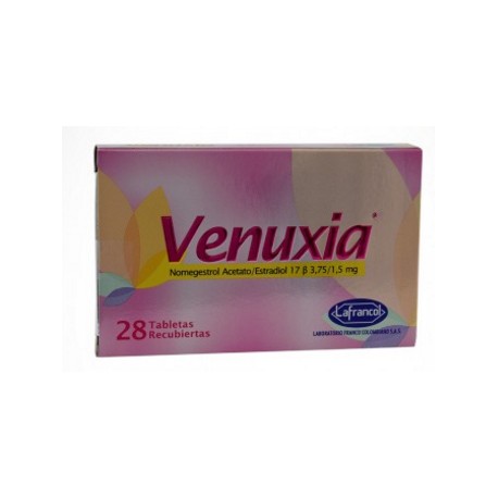 Venuxia Tabletas Recubiertas LaFrancol (Envíos Regionales y Nacionales) caja*28 unidades