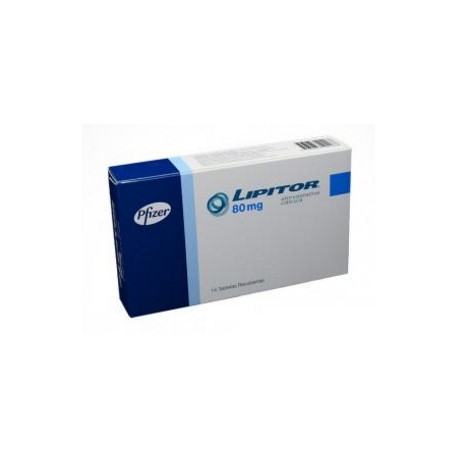 Lipitor 80 mg Tabletas Recubiertas Pfizer (Envíos Regionales y Nacionales) caja*14 tabletas