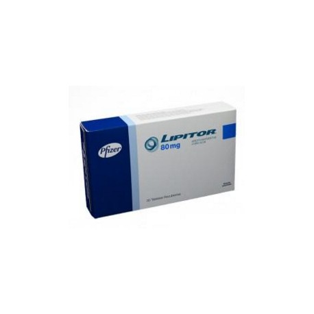 Lipitor 80 mg Tabletas Recubiertas Pfizer (Envíos Regionales y Nacionales) caja*30 unidades