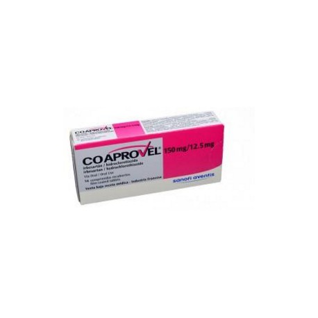 Coaprovel 150 mg / 12.5 mg (ENVIOS REGIONALES Y NACIONAL) Caja*14 Comprimidos Recubiertos – Sanofi Aventis