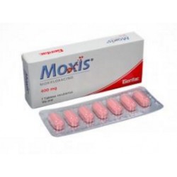 Moxis 400 mg (ENVIOS REGIONALES Y NACIONAL) Caja*7 Tabletas Recubiertas - Genfar