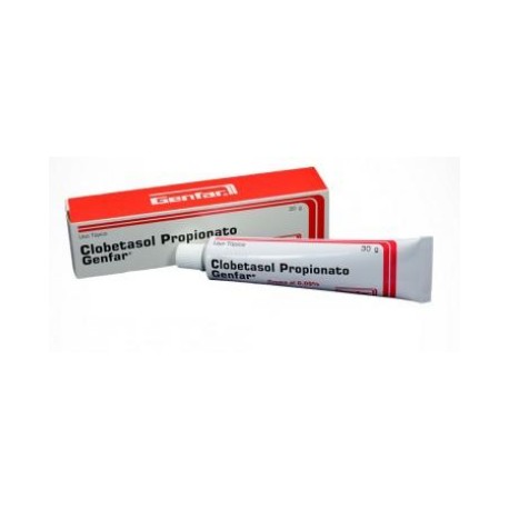 Clobetasol Propionato 0.05 % (ENVIOS REGIONALES Y NACIONAL) Tubo*30 g - Genfar