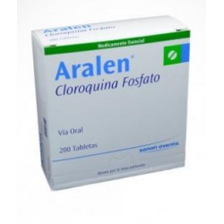 Aralen (ENVIOS REGIONALES Y NACIONAL) Caja*200 Tabletas – Sanofi Aventis
