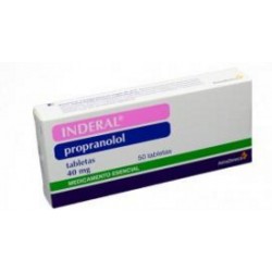 Inderal 40 mg Tabletas Astrazeneca (Envíos Regionales y Nacionales) caja*50 unidades