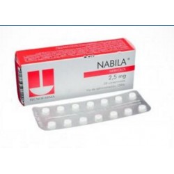 Nabila 2.5 mg (ENVIOS REGIONALES Y NACIONAL) Caja*28 Comprimidos – Tecnofarma