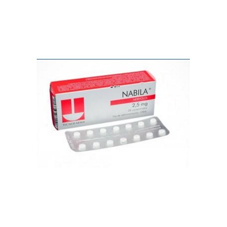 Nabila 2.5 mg (ENVIOS REGIONALES Y NACIONAL) Caja*28 Comprimidos – Tecnofarma