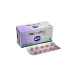 Imipramina 25 mg Tabletas Cubiertas Tecnoquímicas (Envíos Regionales y Nacionales) caja*50 unidades