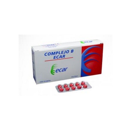 Complejo B (ENVIOS REGIONALES Y NACIONAL) Caja*250 Grageas - Ecar